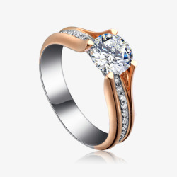 如果爱请深爱钻戒钻石结婚戒指BLOVES婚戒定制中素材