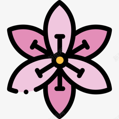 花花37线形颜色图标