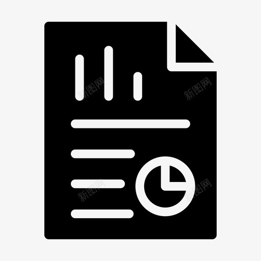 文件报告文档纸张svg_新图网 https://ixintu.com 文件 报告 文档 纸张 表格 业务管理 标志 标志符 符号