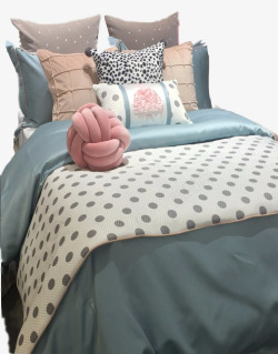 床尾搭毯女孩儿童房样板房间床上用品小孩软装床品搭毯搭巾抱枕高清图片