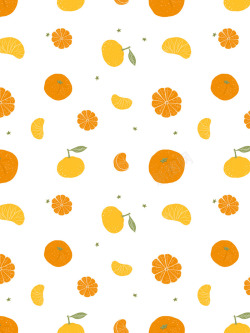 插纸橘子橙子黄色系纸胶带平铺粉色系小清新纹理水彩图形插高清图片