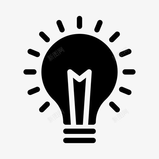 创意之光创意创新svg_新图网 https://ixintu.com 创意 之光 创新 灯饰 办公文具 线条 雕纹