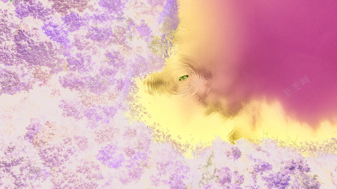 紫色渲染抽象背景背景