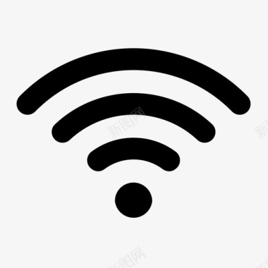 wifi商务互联网图标