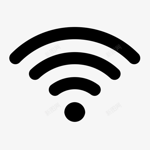 wifi商务互联网svg_新图网 https://ixintu.com 用户界面 商务 互联网