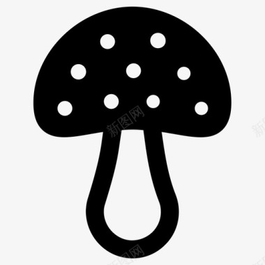 蘑菇福利斯真菌图标