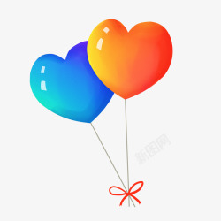 520情人节214浪漫七夕灬小狮子灬11气球热气球素材
