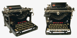 打字机老字母打印钥匙打字员主席团马车拷贝纸A物品素材