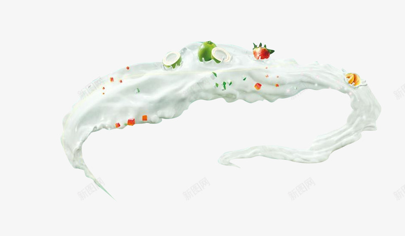 牛奶飞溅牛奶动感水花水果草莓png免抠素材_新图网 https://ixintu.com 牛奶 飞溅 动感 水花 水果 草莓