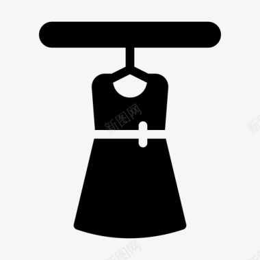 衣柜连衣裙布料衬衫图标