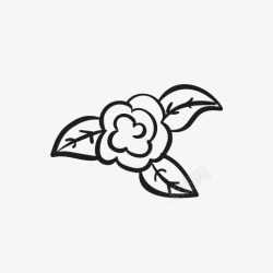 玫瑰花图标iconcomWebUI卡通素材