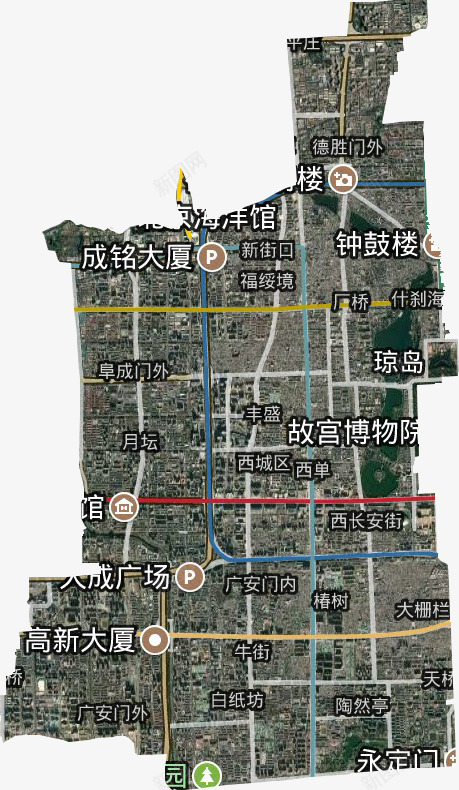 西城区高清卫星地图西城区高清谷歌卫星地图城市规划png免抠素材_新图网 https://ixintu.com 西城区 高清 卫星 地图 谷歌 城市规划
