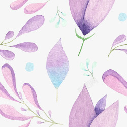 手绘水彩花卉图案设计甄选图案Pattern学会整合素材