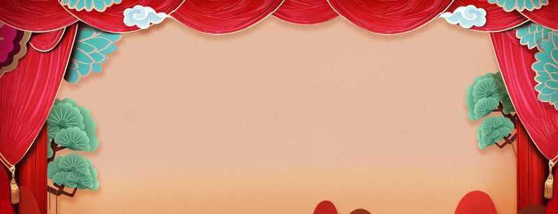 38女王节妇女节大气中国风妈妈装红色海报窗帘树墙祥jpg设计背景_新图网 https://ixintu.com 女王 妇女节 大气 中国 国风 妈妈 红色 海报 窗帘 树墙