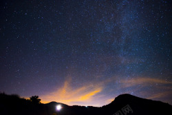 照片修图星空夜景月亮天空星星摄影后期照片修图溶图滤色PSD高清图片