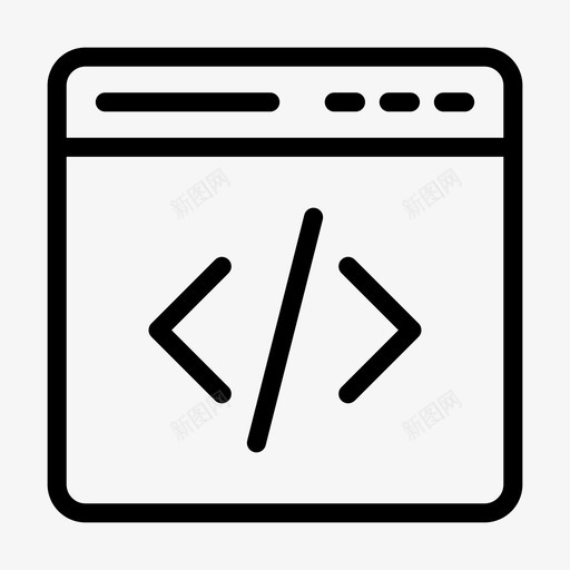 网页编码浏览器开发svg_新图网 https://ixintu.com 网页 编码 浏览器 开发 编程 技术 字形