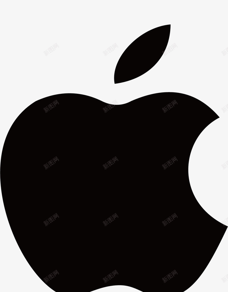 苹果logo矢量png免抠素材_新图网 https://ixintu.com 苹果 矢量