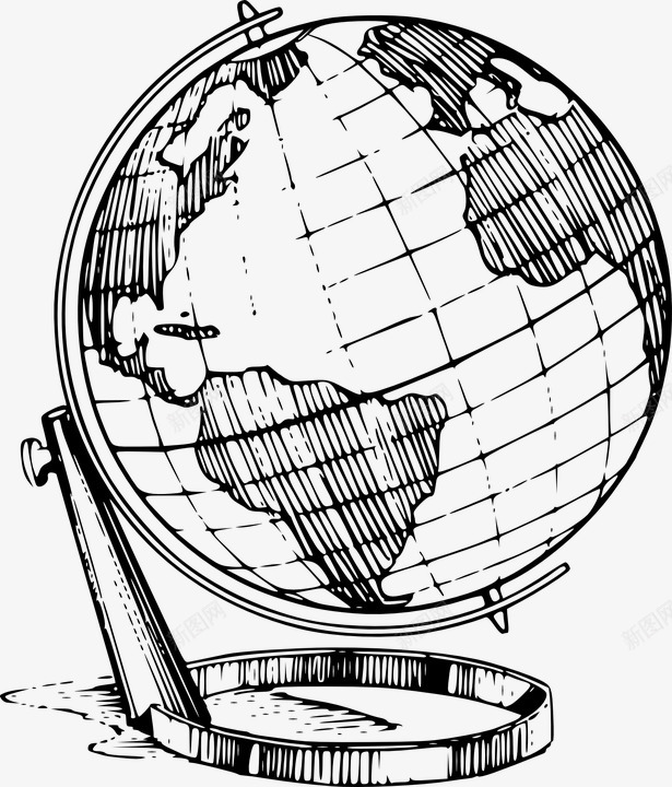 地球仪地球全球世界地图png免抠素材_新图网 https://ixintu.com 地球仪 地球 全球 世界地图