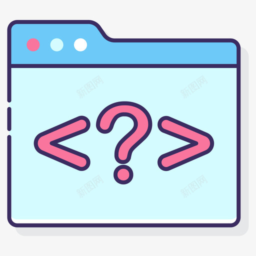 Php代码计算机编程图标线颜色svg_新图网 https://ixintu.com 代码 计算机 编程 图标 标线 颜色