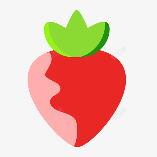 草莓填充5svg_新图网 https://ixintu.com 草莓 填充 可爱