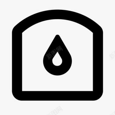 icon监控中心大棚湿度s1图标