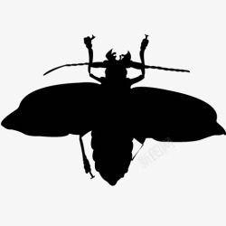 各类动物昆虫黑白剪影AI矢量图案图标合集359素材