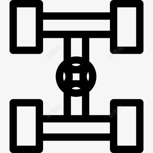 中央差速器锁止svg_新图网 https://ixintu.com 中央 差速器 锁止