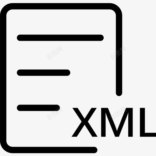 文件XML文件svg_新图网 https://ixintu.com 文件