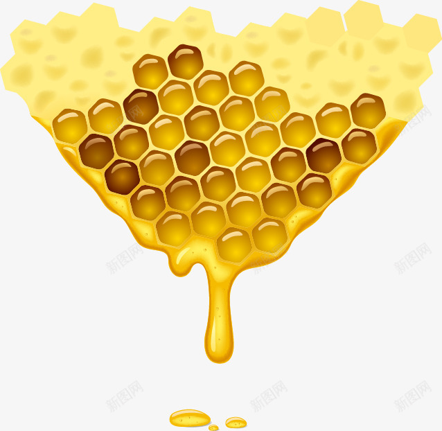 蜂蜜3png免抠素材_新图网 https://ixintu.com 蜂蜜
