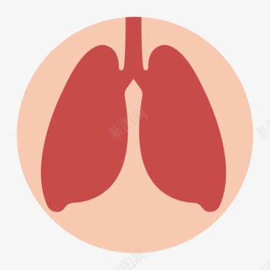 呼吸系統疾病图标