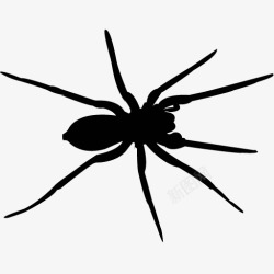 各类动物昆虫黑白剪影AI矢量图案图标合集820素材
