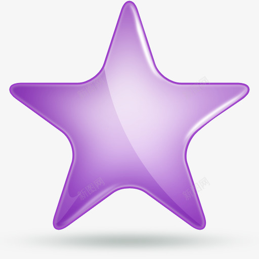 紫色的五角星图标iconcom采集大赛png_新图网 https://ixintu.com 紫色 五角星 图标 采集 大赛