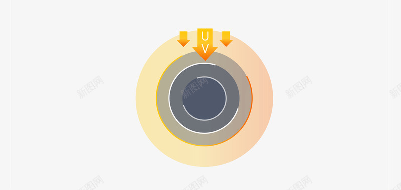 紫外线渗透png免抠素材_新图网 https://ixintu.com 紫外线 渗透