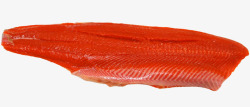 野生大三文鱼圆角海鲜鱼阿拉斯加州食品素材