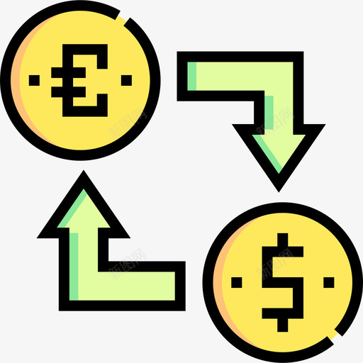 交易所金融180线颜色svg_新图网 https://ixintu.com 交易所 金融 颜色