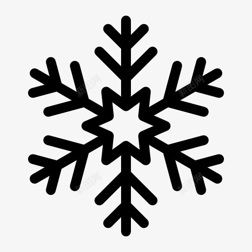 雪花符号图标iconcomWebUIpng_新图网 https://ixintu.com 雪花 符号 图标