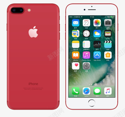 iPhone7plus特别版红色图标