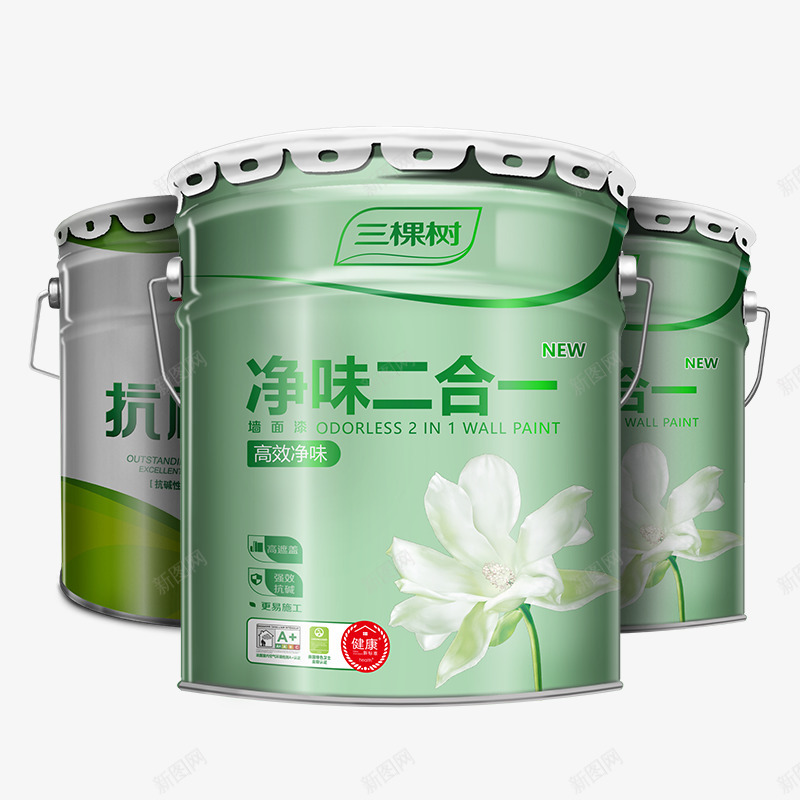 三棵树乳胶漆净味2合1内墙室内家用自刷墙面漆白色油png_新图网 https://ixintu.com 棵树 乳胶漆 净味 内墙 室内 家用 自刷 墙面 白色