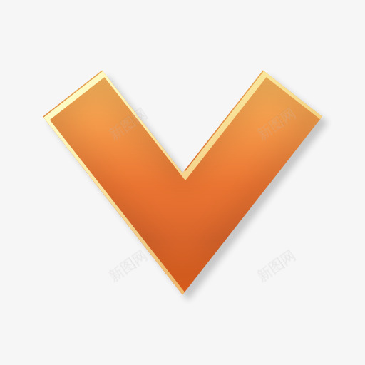 箭头符号按钮箭头键橙色线条角度矩形png免抠素材_新图网 https://ixintu.com 箭头 符号 按钮 橙色 线条 角度 矩形