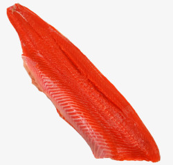 野生大三文鱼圆角阿拉斯加州海鲜鱼食品素材