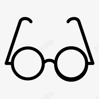 眼镜书虫学生图标