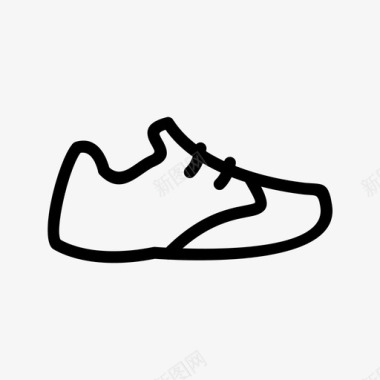 慢跑鞋鞋运动鞋图标