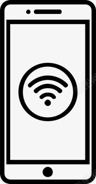 wifi网络电话图标
