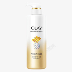 olay沐浴露水光玻尿酸水光肌滋养保湿补水亮白沐浴素材