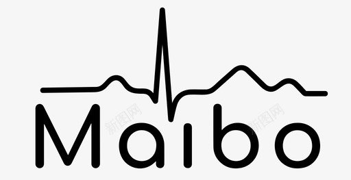 麦博Logo竖版图标