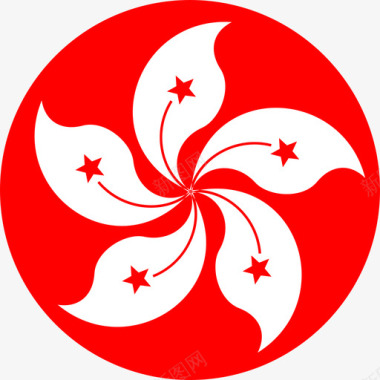 香港区旗图标