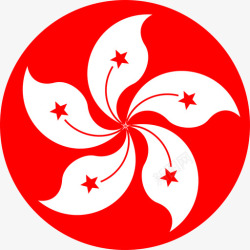 我的人民标志香港区旗高清图片