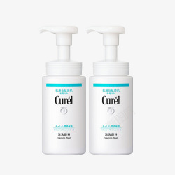 日本Curel珂润洗面奶女氨基酸泡沫洁面乳深层清洁素材