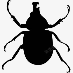 各类动物昆虫黑白剪影AI矢量图案图标合集366素材