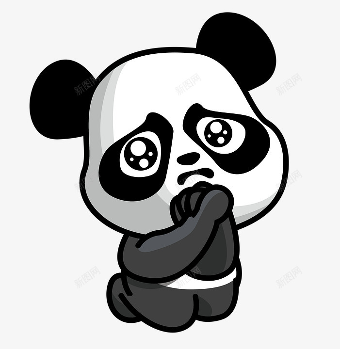 熊猫卡通可爱搞笑动物得意png免抠素材_新图网 https://ixintu.com 熊猫 卡通 可爱 搞笑 动物 得意